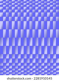 composition of rectangular geometric shapes and fields with shades of blue-violet shades