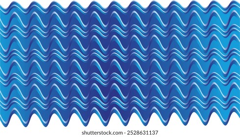 composition of repeating curved lines to create a certain effect with blue gradient as background inspiration for visual communication design