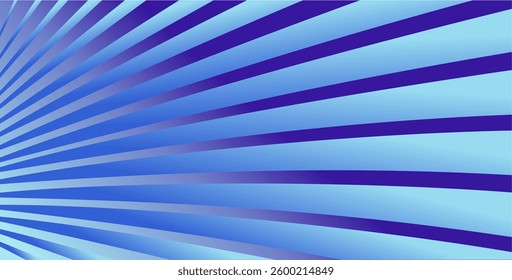 composition of repeating wave curved lines with blue gradients as inspiration for decorations and ornaments as well as background design in graphic designs