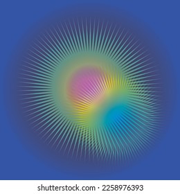 A composition of shining stars.  Vector file for designs.