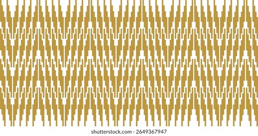 The composition of vertical lines with gold gradient colors arranged repeatedly gives the impression of being dashing and strong, an optical illusion, luxurious and expensive