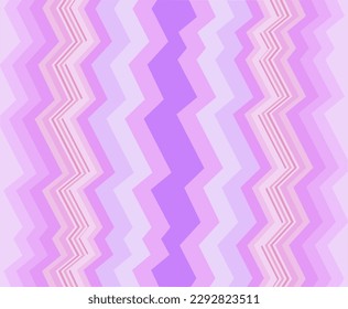 composition of zigzag lines with shades of pink and violet