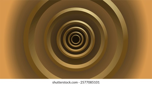 compositions of planes and geometric shapes in gold-brown gradient colors as background designs for visual arts or motifs for disposable arts