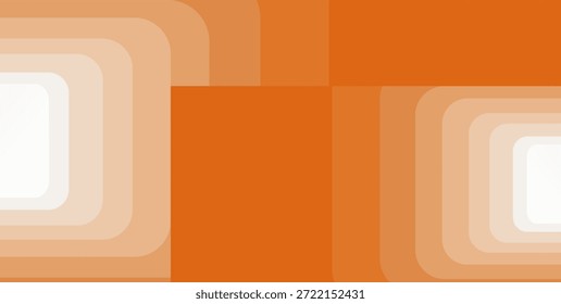 compositions of planes and geometric shapes in orange gradient colors as background designs for visual arts or motifs for disposable arts