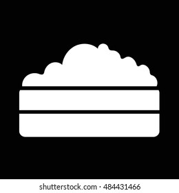 Compost Heap icon illustration design