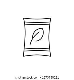 Compost icon design isolated on white background. vector illustration
