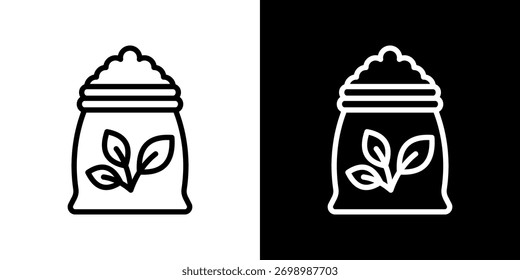 Ilustração de vetor de estilo de linha de ícone de composto