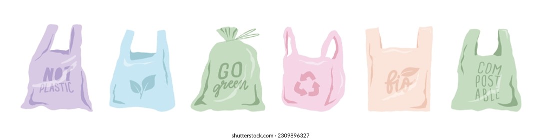 Bolsas compostables y biodegradables. Ecoembalaje 