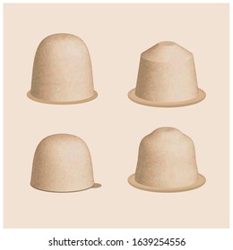 Compostable pods for coffee and tea with biodegradable texture