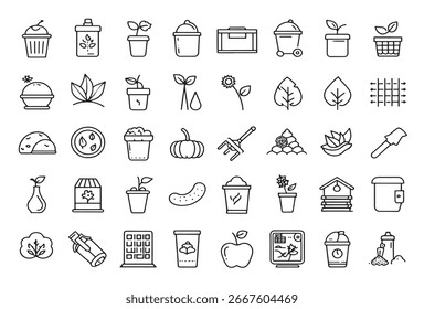 Composting Icon Reduces Waste and Pollution