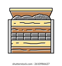 composting waste sorting color icon vector. composting waste sorting sign. isolated symbol illustration