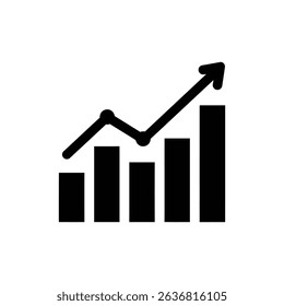 Compound Interest Diagram Icon Representing Investment Growth Over Time