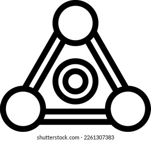 Diseño de iconos de línea de vector compuesto