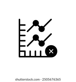 Comprehensive Analytics Icon for Data Visualization, Business Intelligence, Performance Metrics, and Market Trends - Featuring Line Graph and Pie Chart for SEO Optimization, Financial Analysis