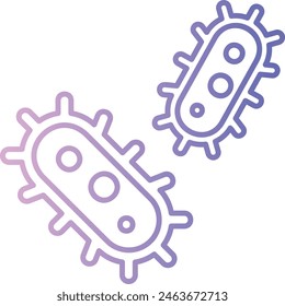 Comprehensive Bacteria Icon Pack: Perfect for Microbiology, Medical Research, and Educational Projects