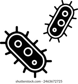 Comprehensive Bacteria Icon Pack: Perfect for Microbiology, Medical Research, and Educational Projects