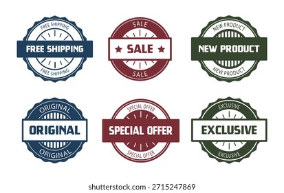 Comprehensive Collection of Distressed Rubber Stamp Vector Seals for Business Logistics Official Documents Shipping Delivery and Promotional Marketing Status Labels