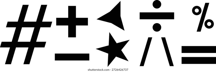 A comprehensive collection of essential mathematical and special symbols