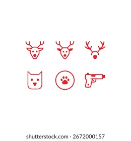 A comprehensive collection of icons designed for various applications, featuring a wide range of color possibilities and clean typography.