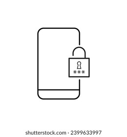 Protección integral de datos de iconos de relleno de seguridad cibernética, correo basura, antivirus, contraseña, privacidad y más - Ilustración vectorial para seguridad web