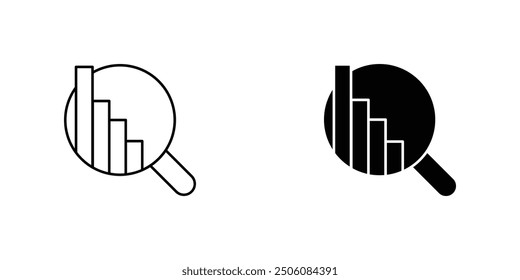 Comprehensive Data Analysis and Statistics Icons set for Business Intelligence, Market Research, Financial Figures Analysis, Growth Metrics, and Statistical Data Visualization