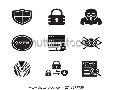 Comprehensive digital privacy set for stunning personal data projects