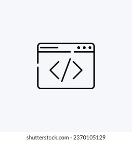 Comprehensive HTML Tag Icon - Web Development, Coding, and HTML5 Markup Language Symbol - Perfect for Web Design, Programming, and Front-End Development Concept