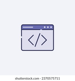 Comprehensive HTML Tag Icon - Web Development, Coding, and HTML5 Markup Language Symbol - Perfect for Web Design, Programming, and Front-End Development Concept
