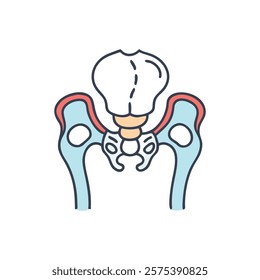 Comprehensive Illustration of Femoral Head Anatomy