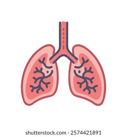 Comprehensive Illustration of Lung Anatomy