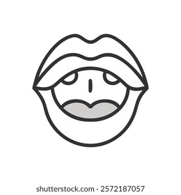 Comprehensive Illustration of Mouth Anatomy