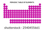 Comprehensive periodic table including series, group, and atomic information in a clear, colorful format. Perfect for student education and lab reference.