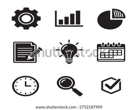 Comprehensive productivity set for stunning performance and goal visuals