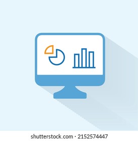 Comprehensive Report Icon Vector Design