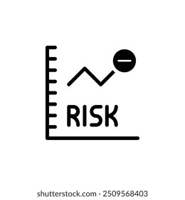 Comprehensive Risk Assessment Measure Analysis Indicator Icon for Business Management, Strategy Planning, Financial Risk Evaluation, Safety and Health Risk Analysis, Uncertainty Quantification