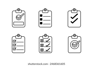 Conjunto completo de Plantillas de iconos vectoriales para una planificación eficiente