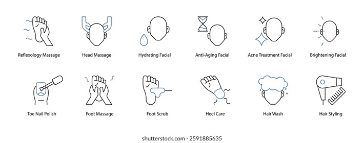 Comprehensive Spa and Facial Treatments, Massage, and Nail Care