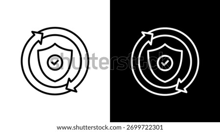 Comprehensive White Icon Set Design