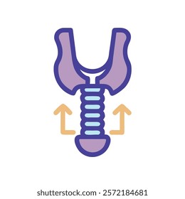 Comprehensive Xiphoid Process Anatomy Vector Design