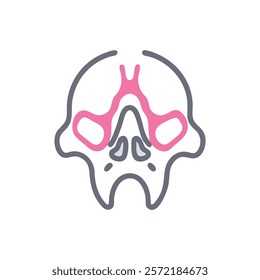 Comprehensive Zygomatic Bone Anatomy Vector Design