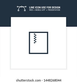 compress file icon design vector illustration