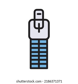 comprimir el icono Vector aislado que puede modificar o editar fácilmente

