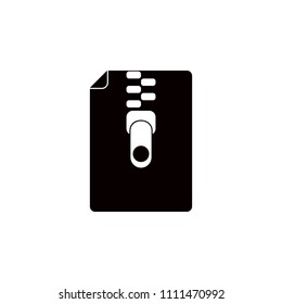 compressed file icon. Element of education icon for mobile concept and web apps. Detailed compressed file icon can be used for web and mobile. Premium icon on white background