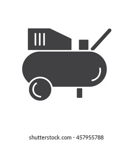 Compressor Icon Vector. 