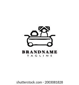 compressor logo icon design icons modern vector cute