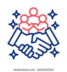 Elemento Ícone De Compromisso Para Design