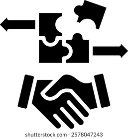 Compromising Icon Glyph Vector Illustration