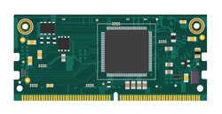 Compute module board for Internet of things and DIY electronics projects.