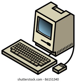 173,029 Vintage computer Stock Vectors, Images & Vector Art | Shutterstock