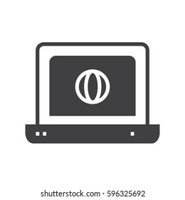 Computer 3D print Normal icon